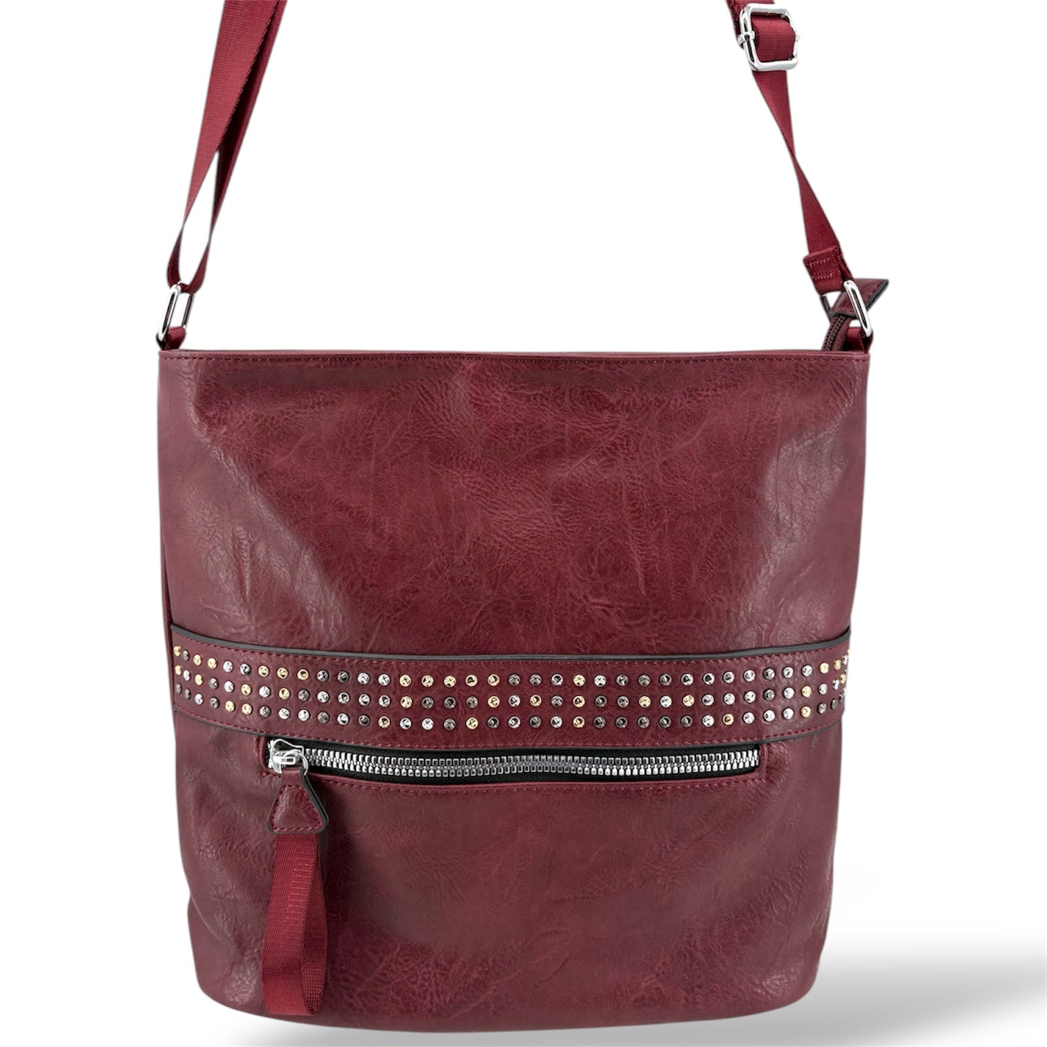 YD-8303 - Darling Hobo Bling Crossbody Bag - 6 Colors