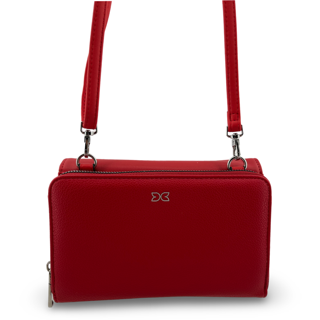 WD-04 - Darling‘s Double Side Wallet / Crossbody w/ Strap - 11 Colors