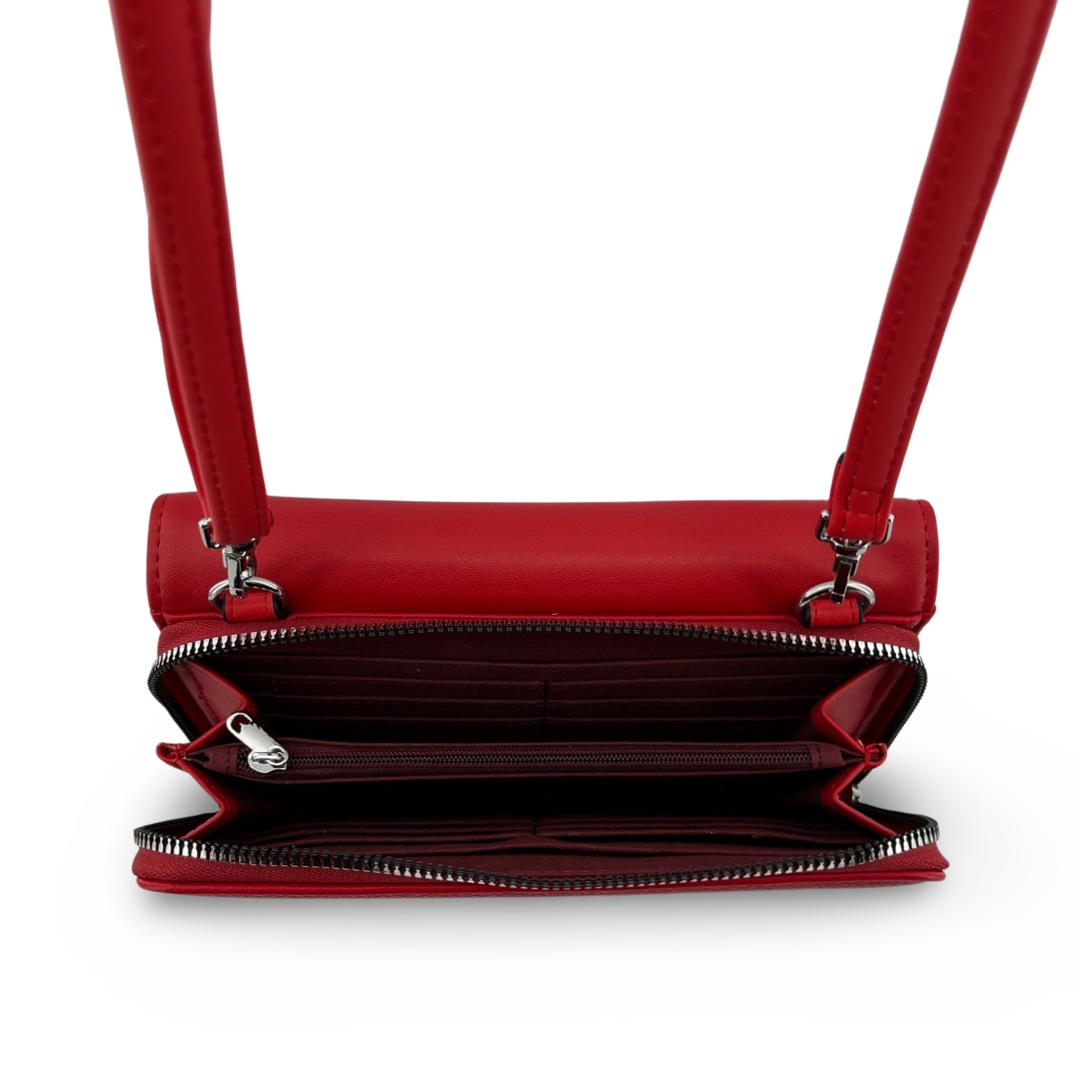 WD-04 - Darling‘s Double Side Wallet / Crossbody w/ Strap - 11 Colors