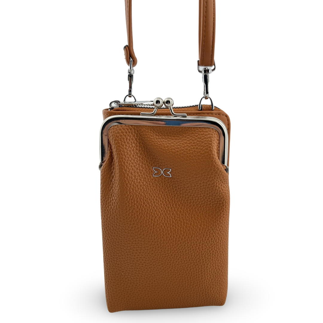 WD-08 - Darling‘s Double Side Wallet + Pouch / Crossbody With Strap - 5 Colors