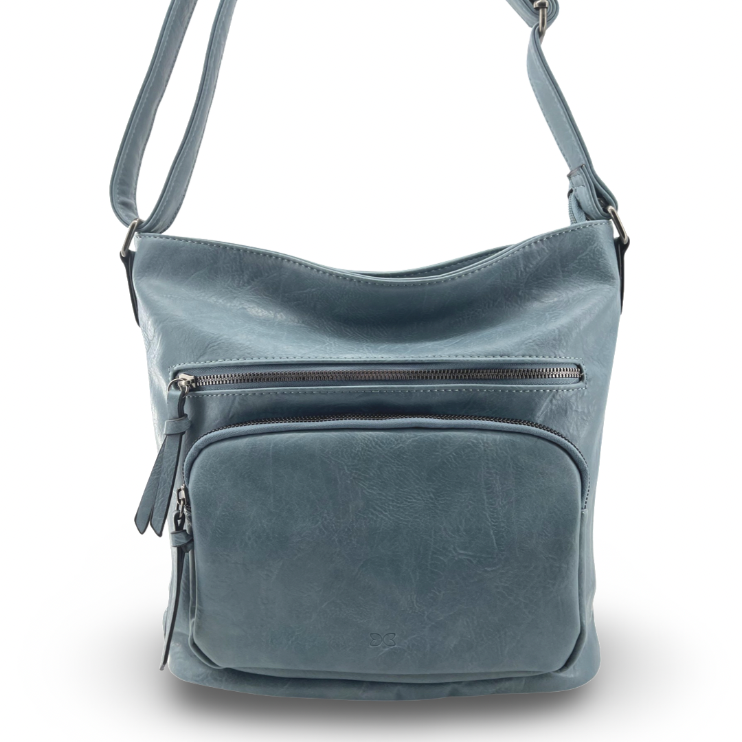 YD-8288 - Darling Leatherette Hobo Bag - 10+ Color