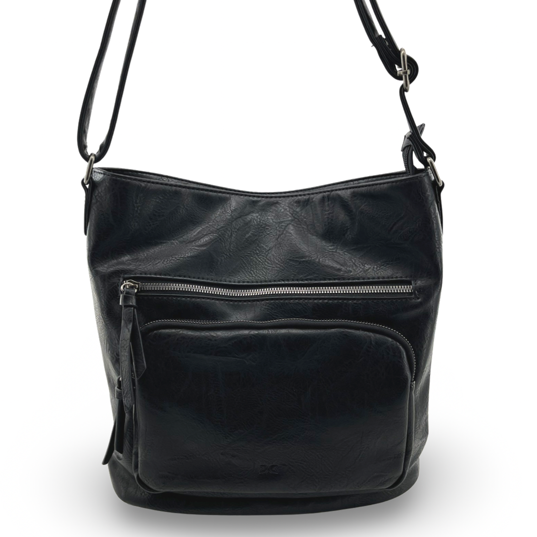 YD-8288 - Darling Leatherette Hobo Bag - 10+ Color