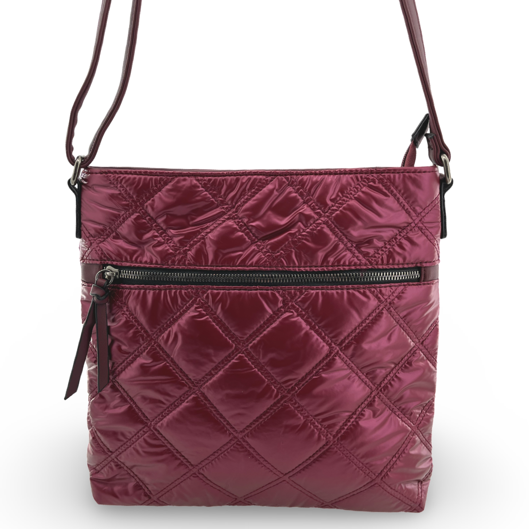 YD-8225 - Darling's Puffer Crossbody Bag - 7 Colors