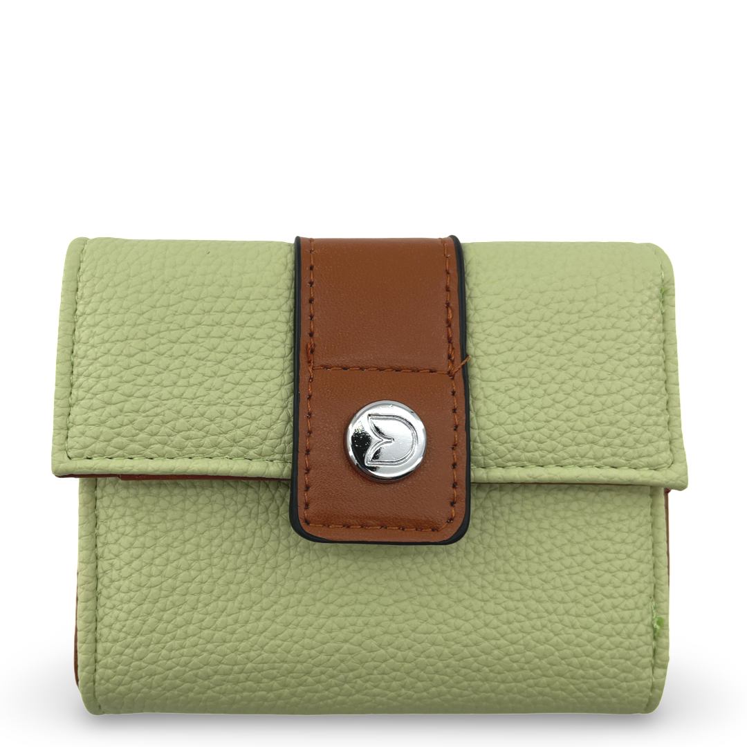 WD-23 - Darling’s Vegan Wallet with ID & Coin holder - Small - 9 Colors