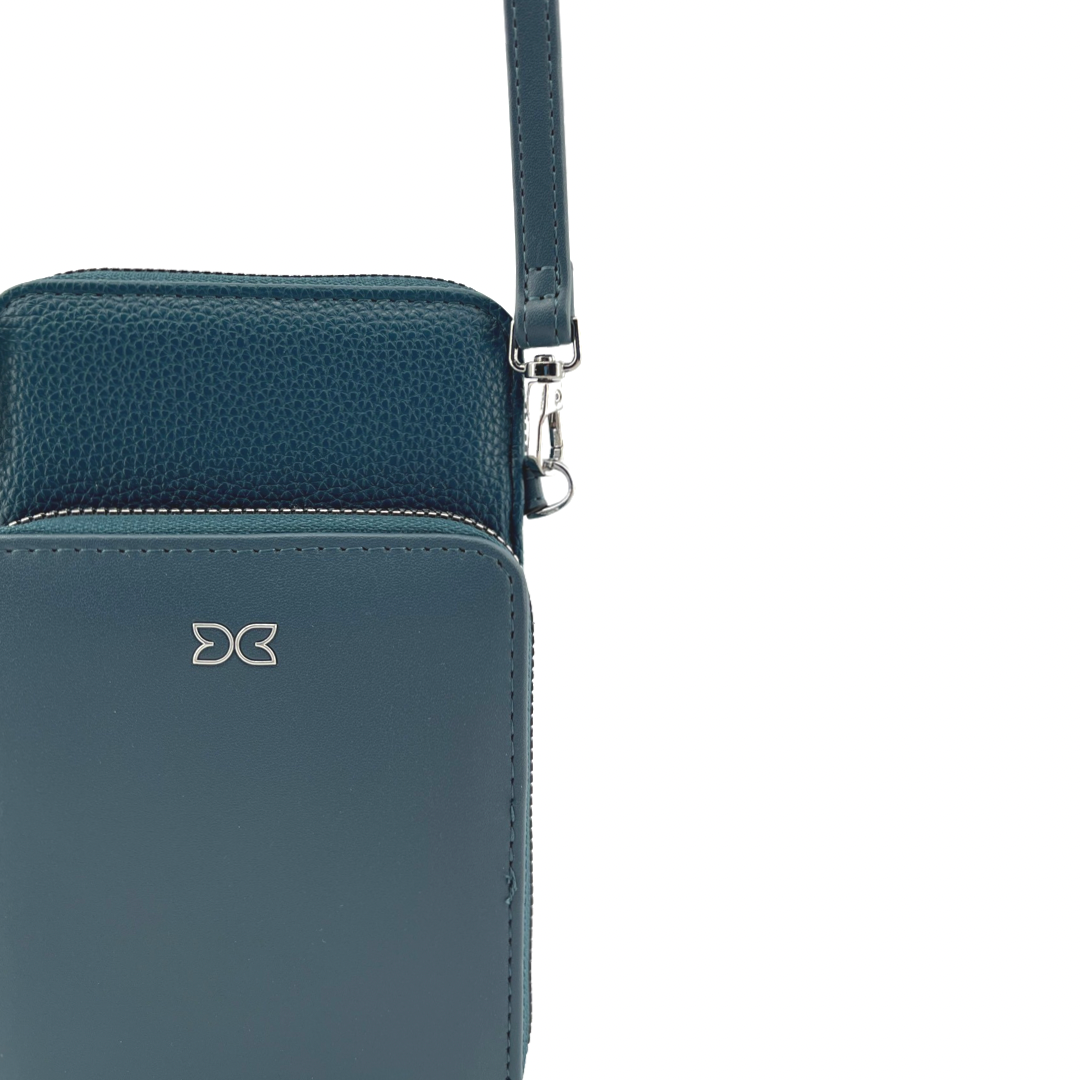 WD-05 - Darling‘s Double Zipper Crossbody + Card Holder - 5 Colors