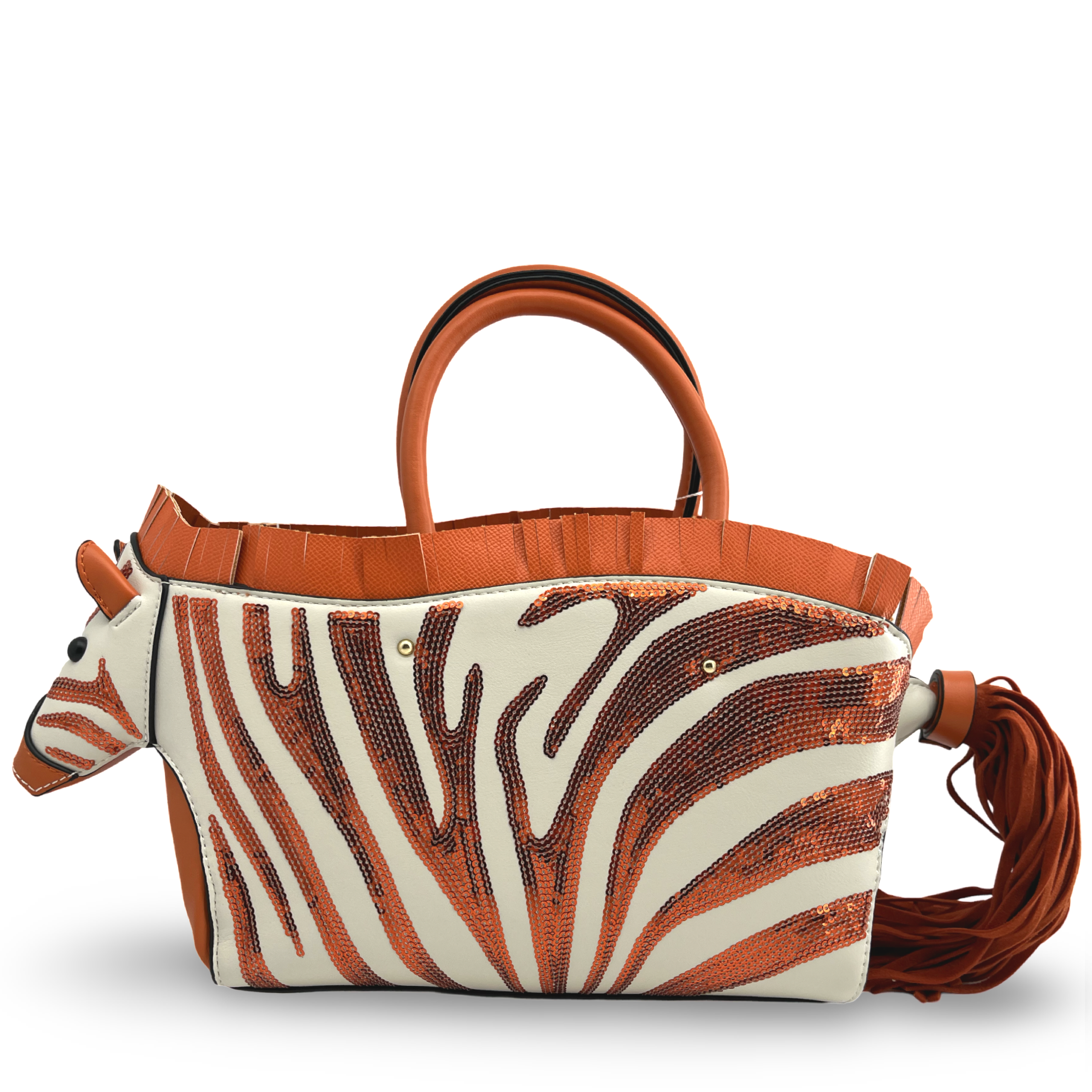 HAM-2305 - Zebra Design Handbag - 2 Colors