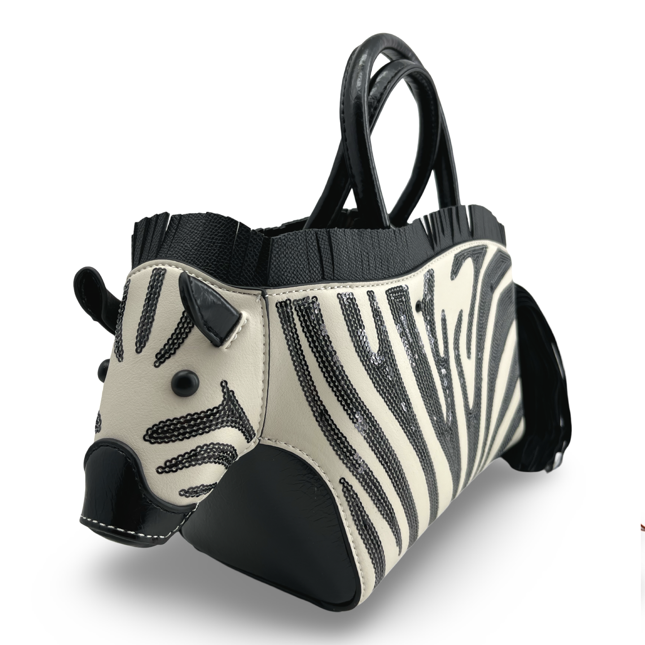 HAM-2305 - Zebra Design Handbag - 2 Colors