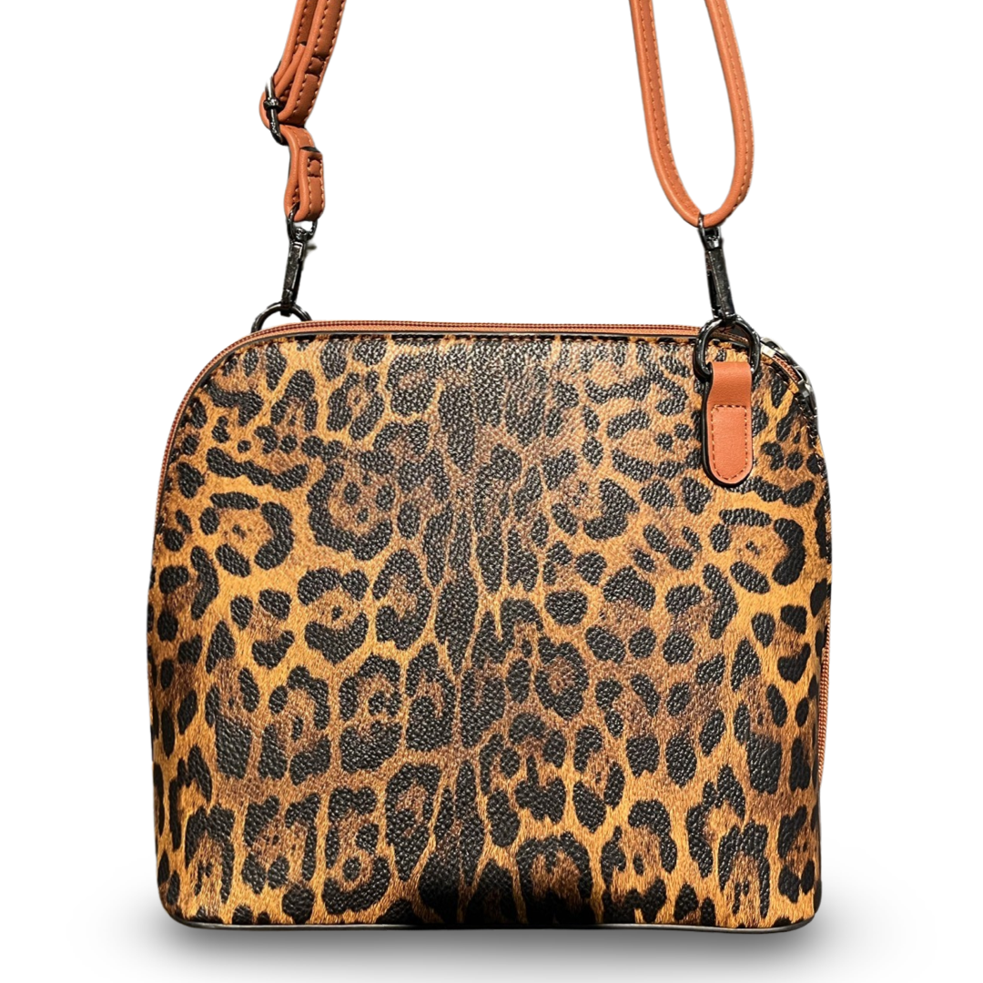 [Pre Order] YD-9758 - Leopard CrossBody Bag - 2 Colors