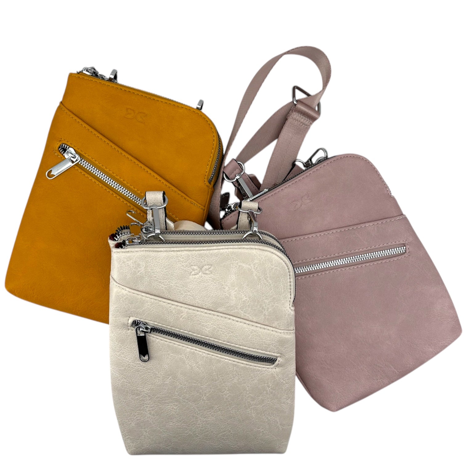YD9030 - Duo Bag Design CrossBody Bag - 10 Color