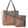 Pre Order - YD-7761 - Darling Patchwork 2 Bag Set - 3 Colors