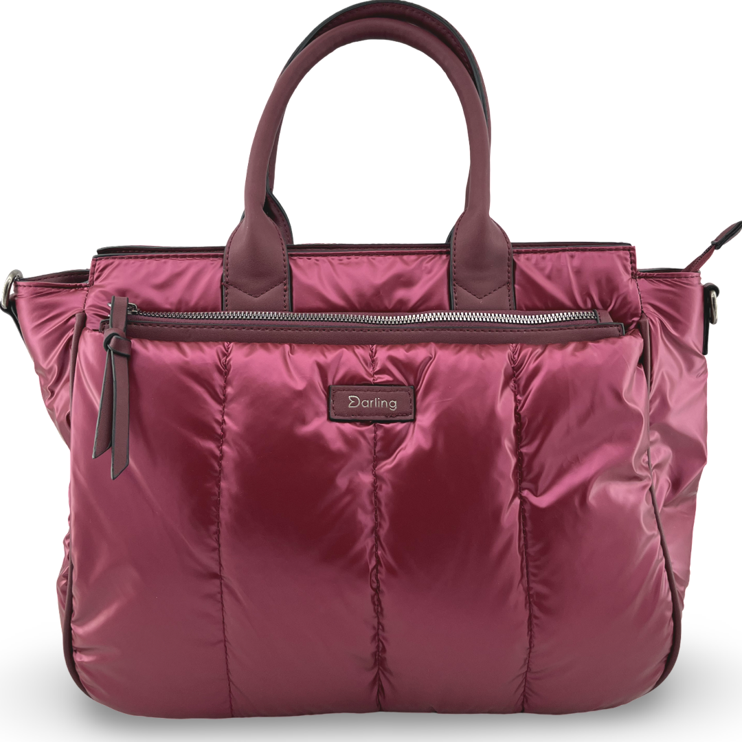 YD-8222 - Darling's Puffer Bag / Handle &amp; Strap - 7 Color
