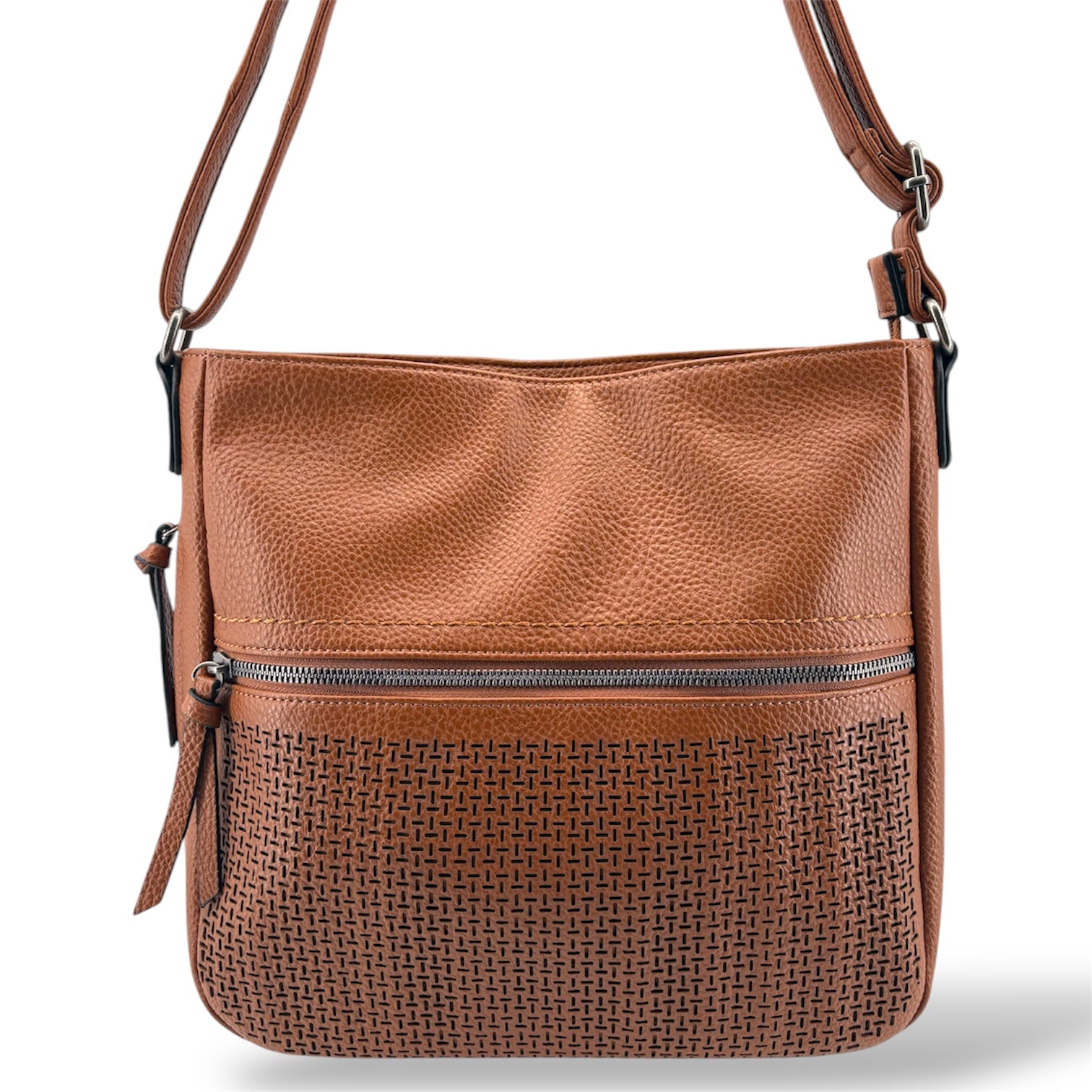 YD-8338 - Four-all Vegan Shoulder Bag - 9 Colors *NEW