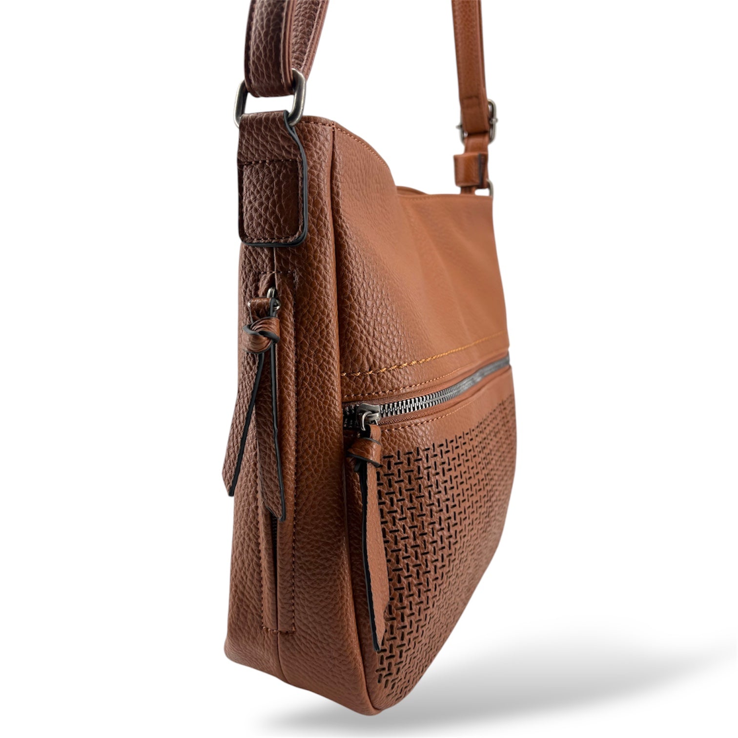 YD-8338 - Four-all Vegan Shoulder Bag - 9 Colors *NEW