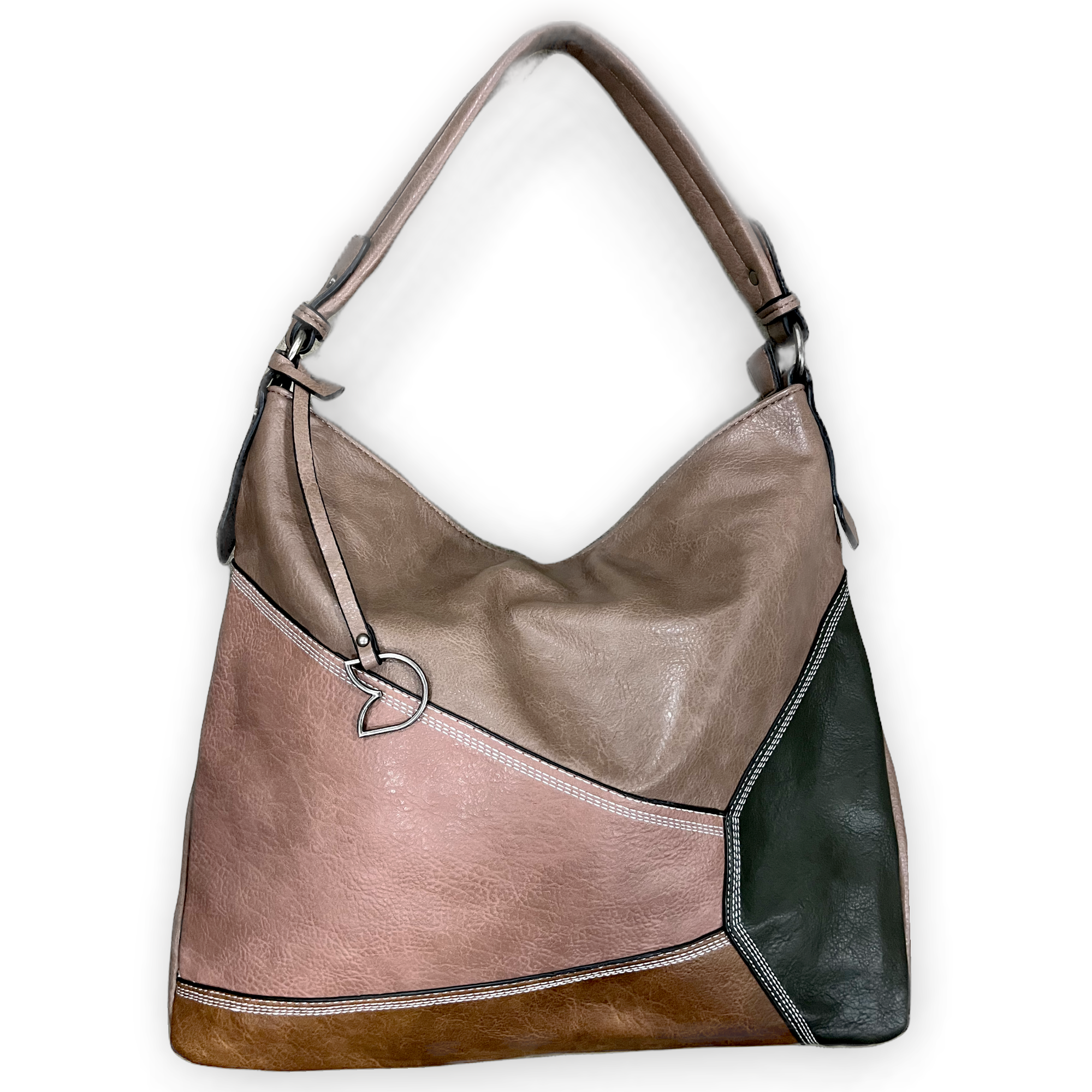 YD-8711 - Darling Patchwork 2 Bag Set - 5 Colors