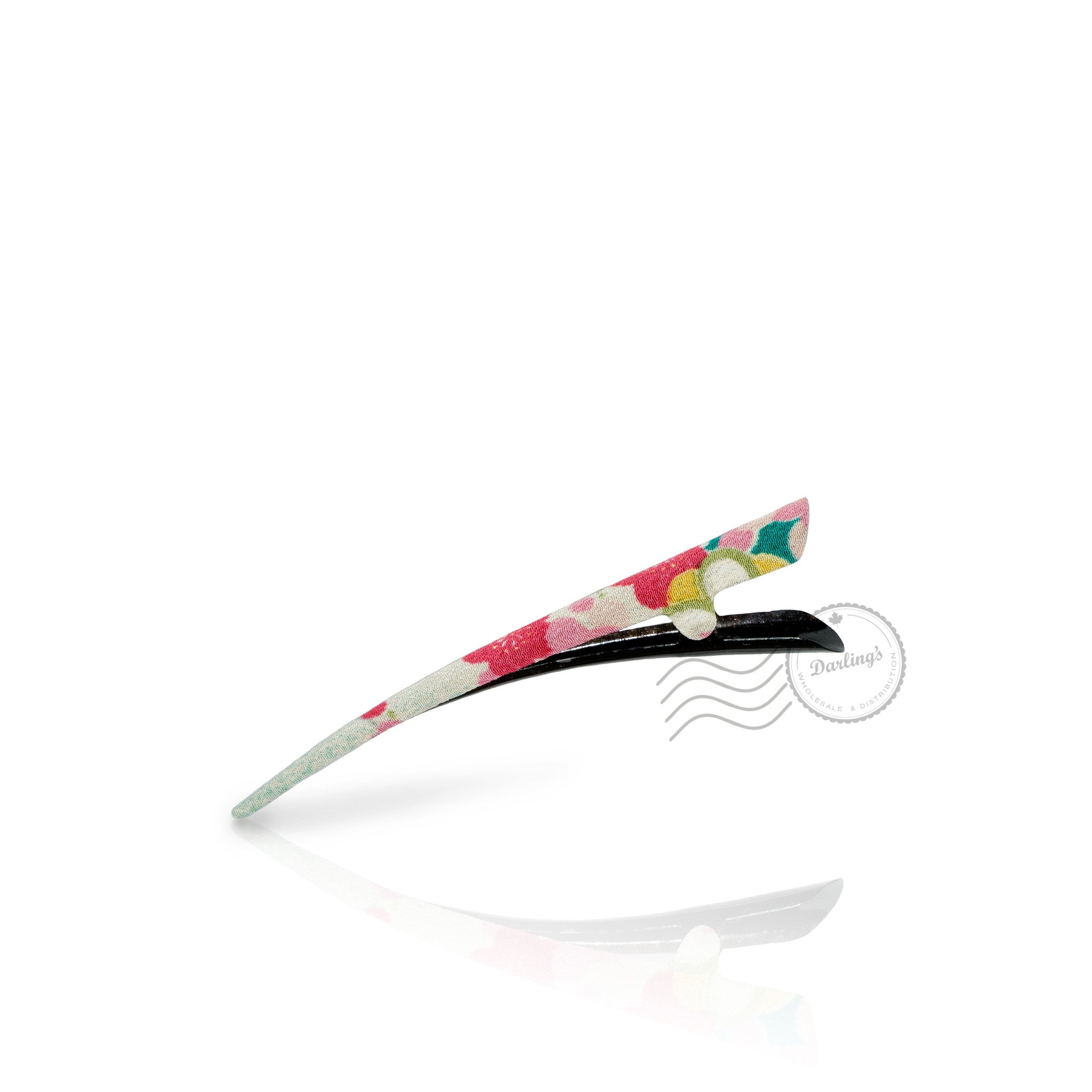 APD046 - Kimono Slender Alligator Hair Clip Long
