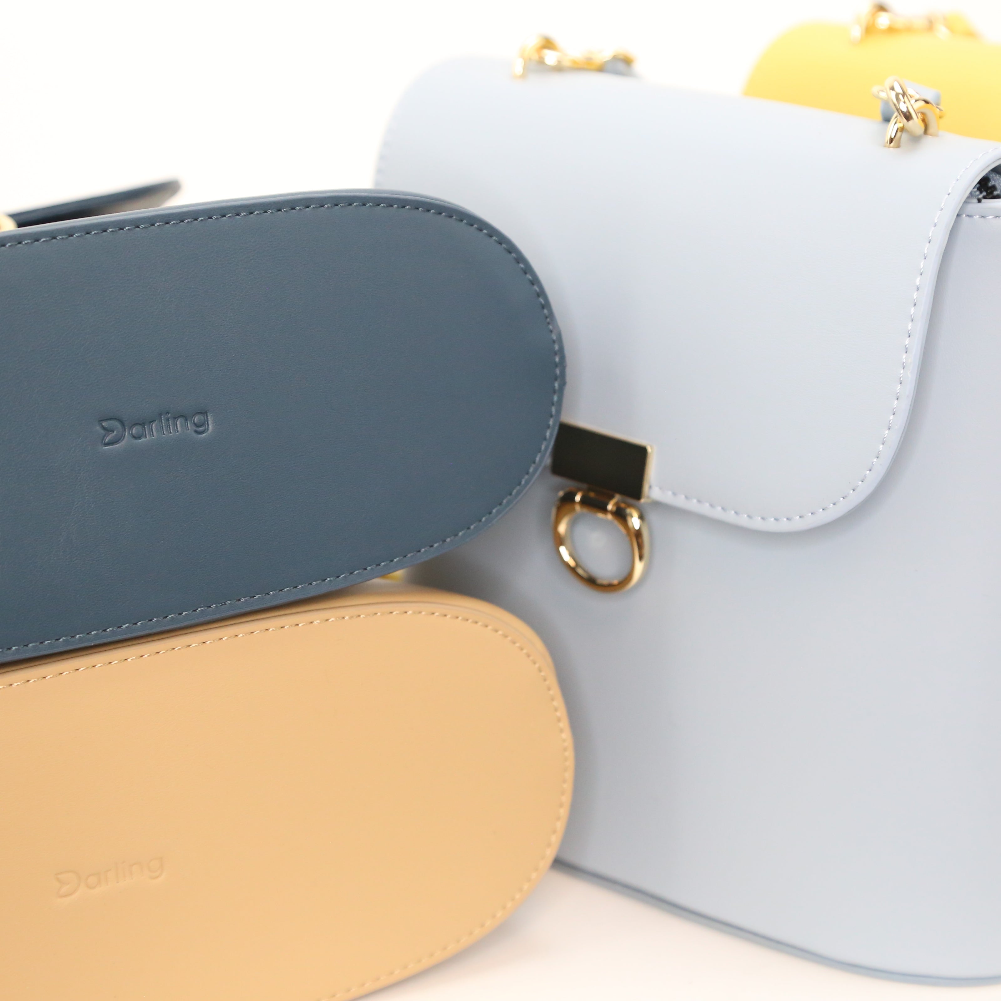 YD-7964 - Retro Made Simple Shoulder Bag - 8 Colors