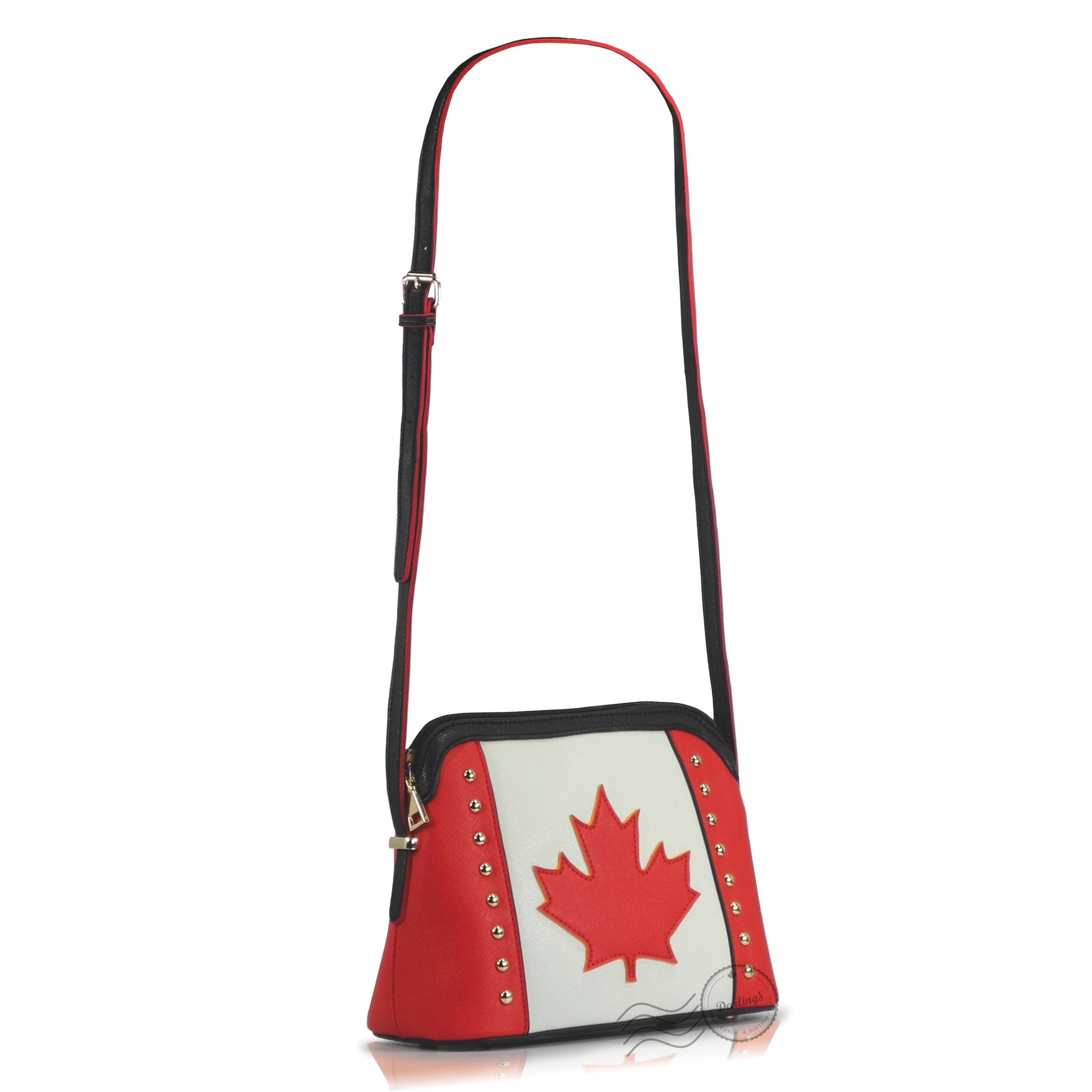 YD-7387 - Canada Flag Shoulder Bag