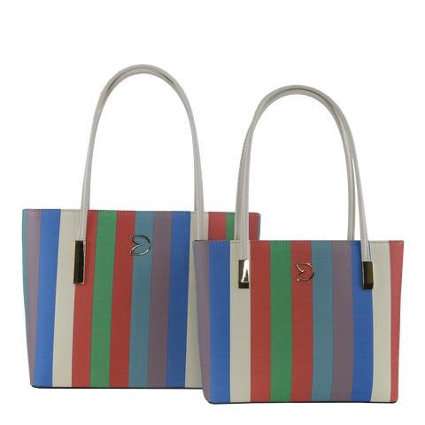 GS-1036LA - Stripes Style 2 Bags Set - 7 Colors