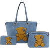 GS-203-T3 - Teddy Bear 3 Bags Set - 7 Colors