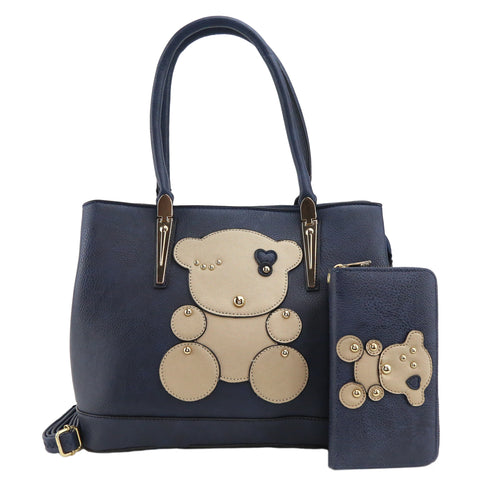 GS-207-T2 - Teddy Bear 2 Bags Set - 6 Colors