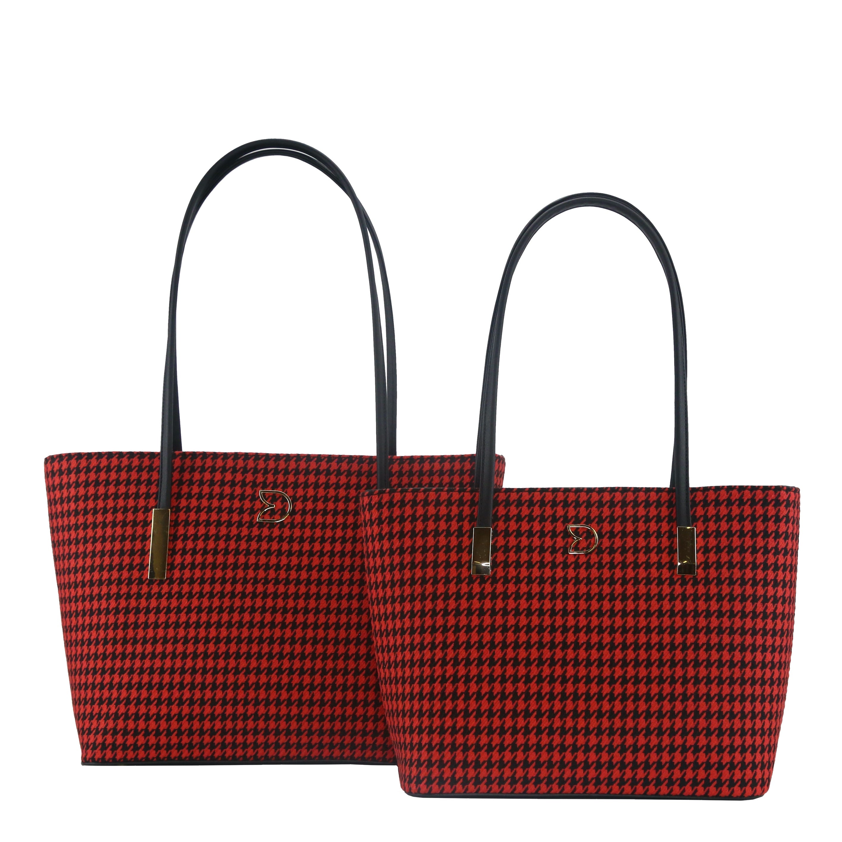 GS-788HT - Houndstooth Style 2 Bags Set - 4 Colors