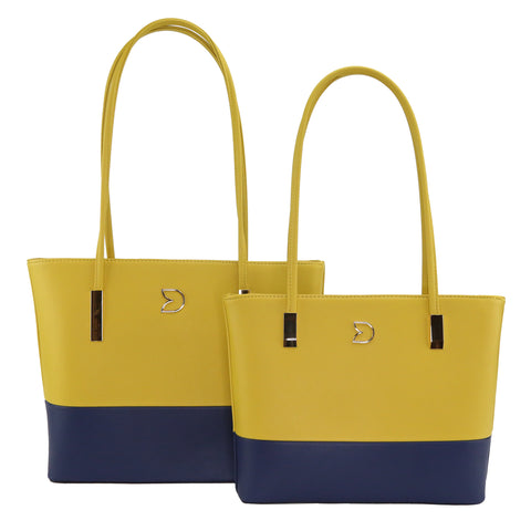 GS-037 - Two Toned 2 Bags Set - 7 Colors