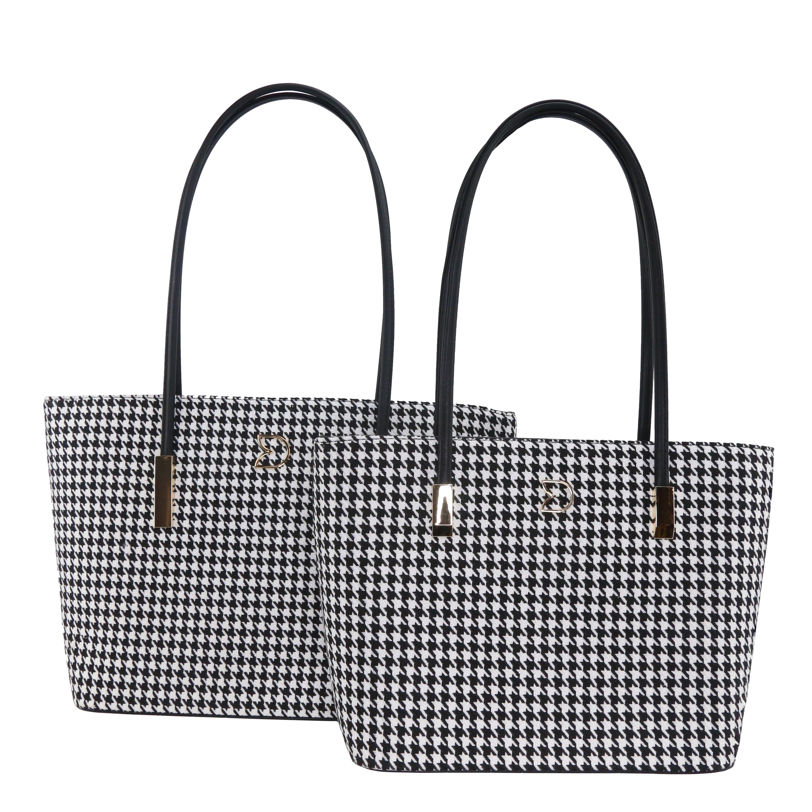 GS-788HT - Houndstooth Style 2 Bags Set - 4 Colors