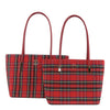 GS-788SC - Scottish Plaid Style 2 Bags Set - 4 Colors