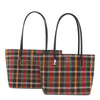 GS-788SK - New Plaid Mix Style 2 Bags Set - 4 Colors