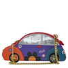 HAM-1854 Whimsical VW Beetle Design Handbag - 3 Colors