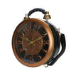 HAM-9725 - Real Clock Design Handbag - 4 Colors
