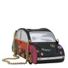 HAM-1854 Whimsical VW Beetle Design Handbag - 3 Colors