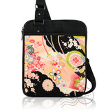 HPD066 - Kimono Tablet Cross-body Bag - Black