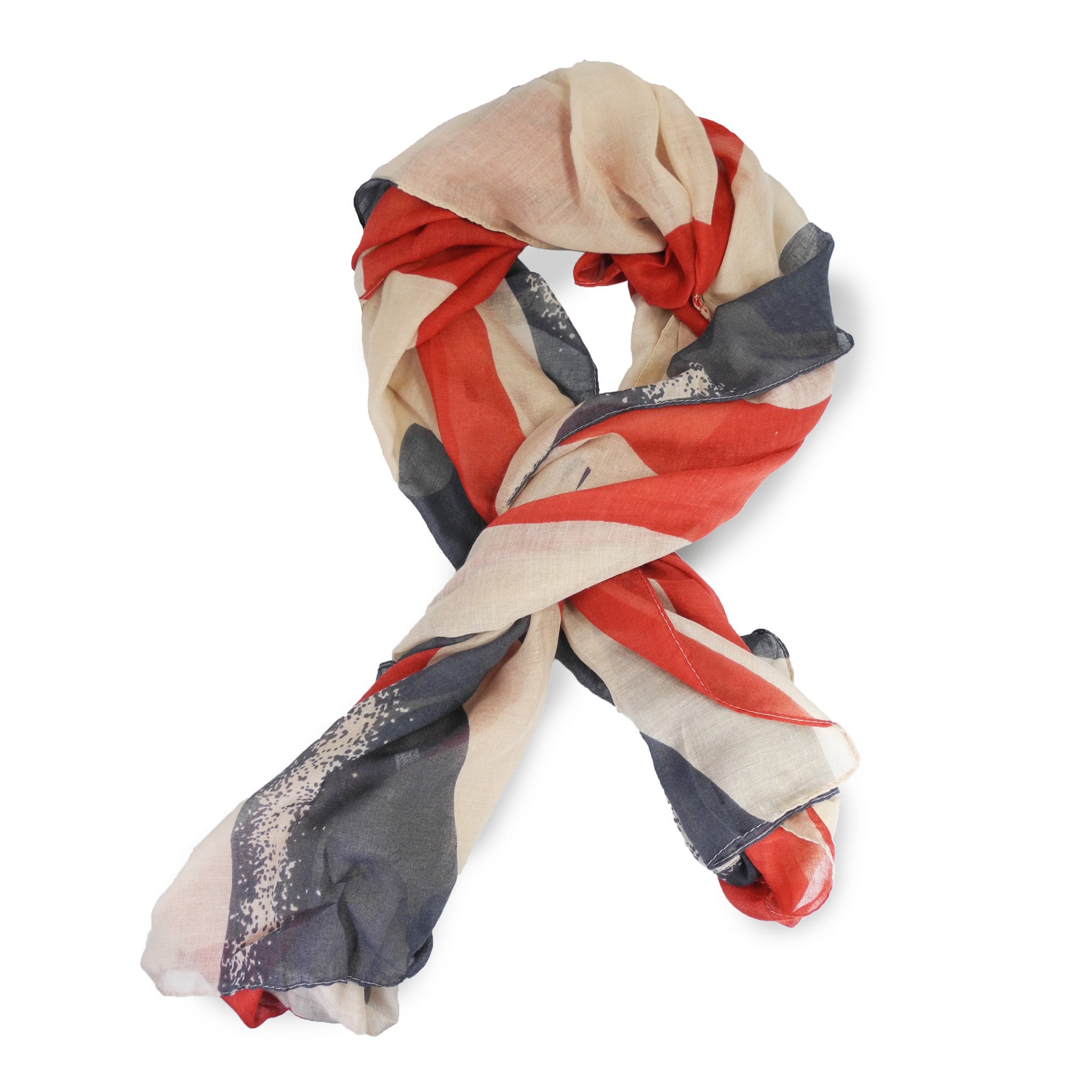 SAB02 - United Kingdoms Flag Pattern Oblong Scarf