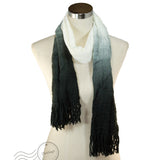 SSY301-01 Scarf Gradient Black