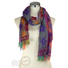 SSY311 Poker Pattern Crinkle Scarf