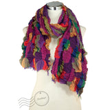 SSY315 Vivid Wavy Texture Scarf - 2 Colors