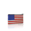 WTT803 - Leather Coin Purse - United States Flag