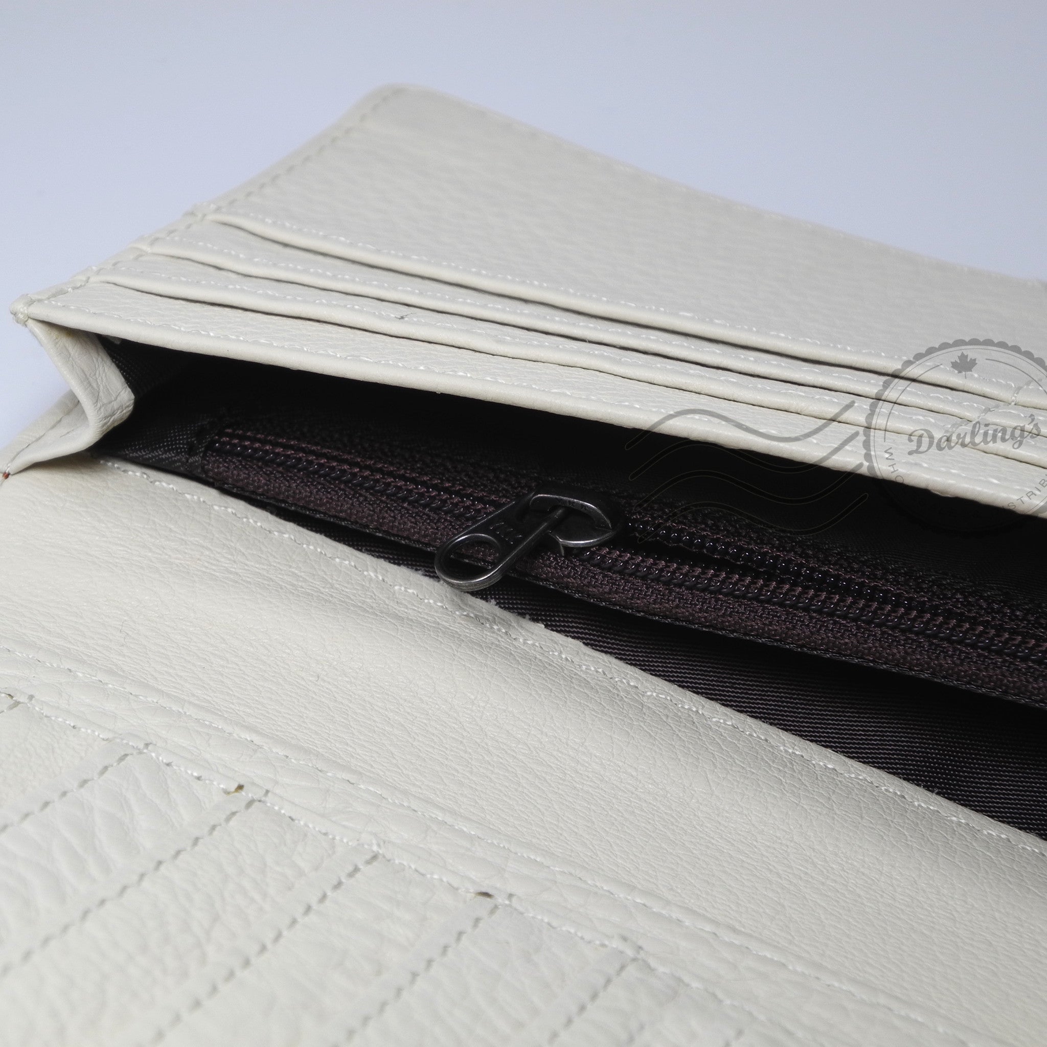 WTT-801 - Leather Wallet - Long - United States Flag