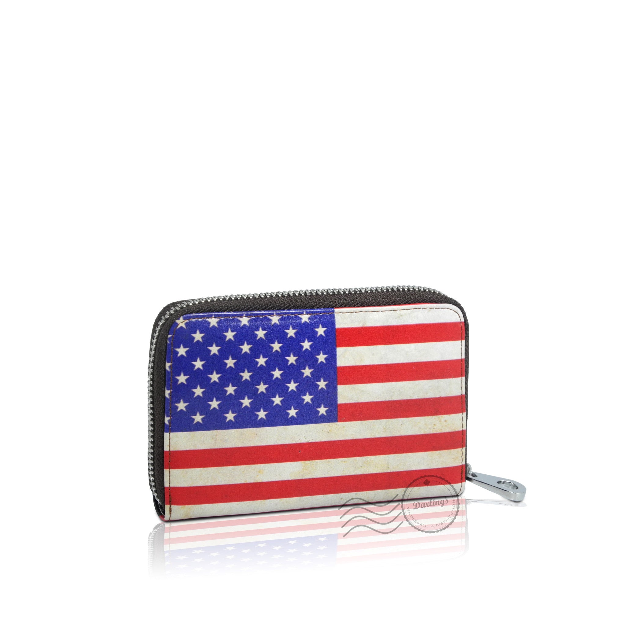 Darling's Leather Wallet - Medium - United States Flag