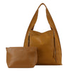 YD-152 - Darling Vegan Leatherette Tote + Cosmetic - 8 Colors