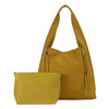 YD-152 - Darling Vegan Leatherette Tote + Cosmetic - 8 Colors