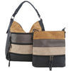 YD-7348 - Darling Hobo Shoulder Bag - 2 Bag Set - 4 Colors