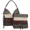 YD-7348 - Darling Hobo Shoulder Bag - 2 Bag Set - 4 Colors