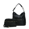 YD-7462 - New Hobo Vegan 2 Bag Set - 4 Colors