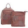 YD-7718 - Darling Patchwork 2 Bag Set - 6 Colors