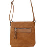 [Pre Order] YD-7927 - Vegan Leather Flat Shoulder Bag - Medium Small - 12 Colors