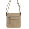[Pre Order] YD-7927 - Vegan Leather Flat Shoulder Bag - Medium Small - 12 Colors