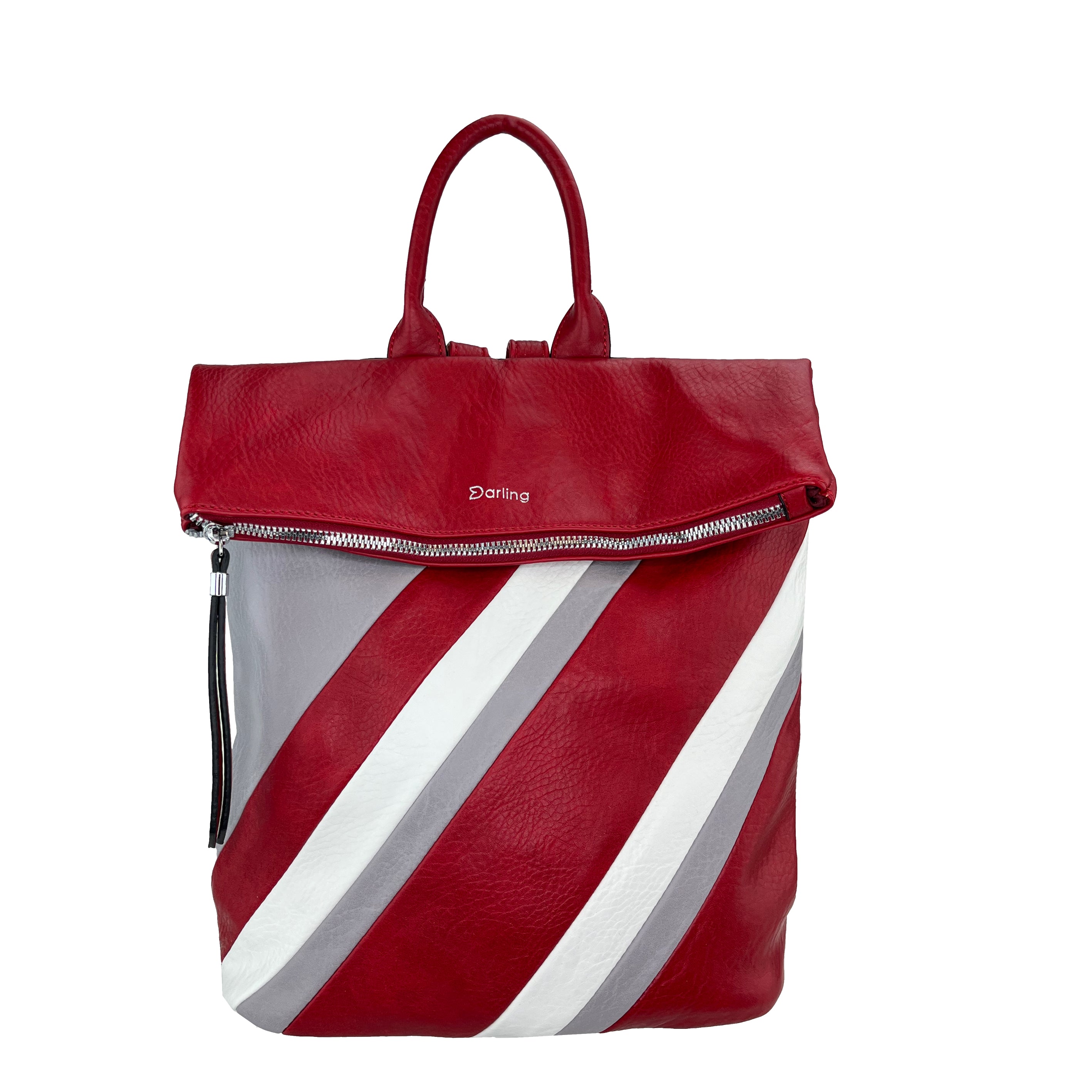 YD-7972 - Strip Multi Color Backpack - 5 Colors