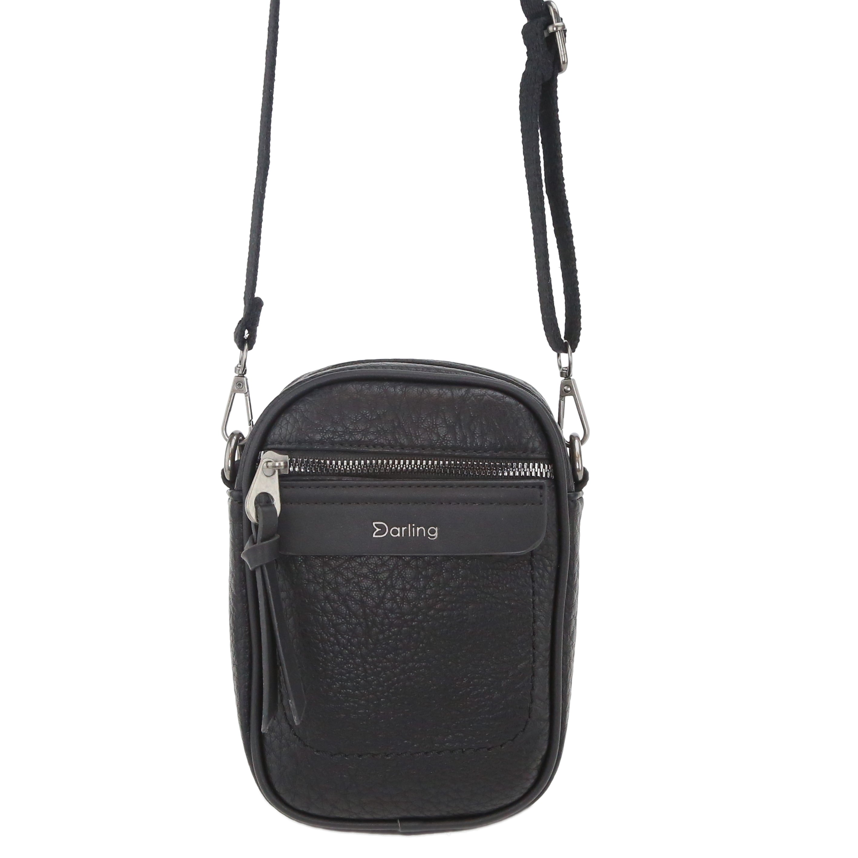 YD-7989 - Vegan Leather Crossbody Bag - 12 Colors